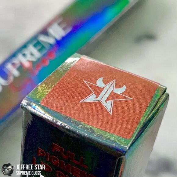 JEFFREE STAR HALLOWEEN 21 SUPREME GLOSS FULL PIGMENT LIP COLOR DEVIL HORNS RED - Picture 10 of 16